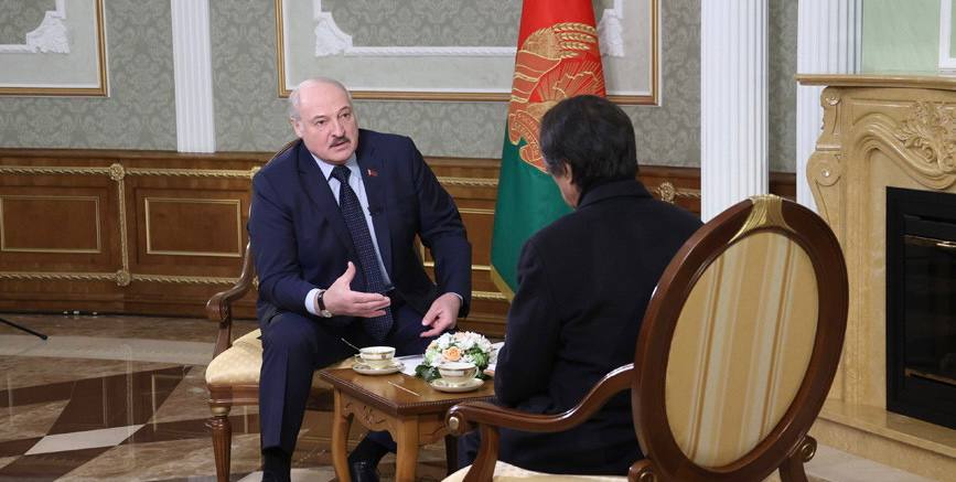  Лукашенко интервью tbs