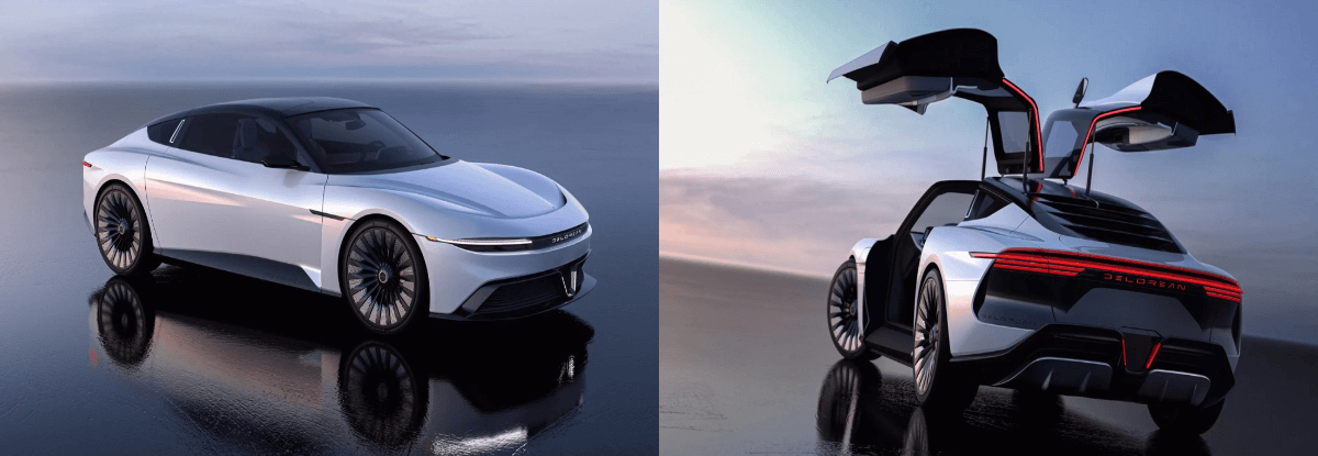 Новая электрическая модель знаменитого Delorean дебютирует осенью 2022 года