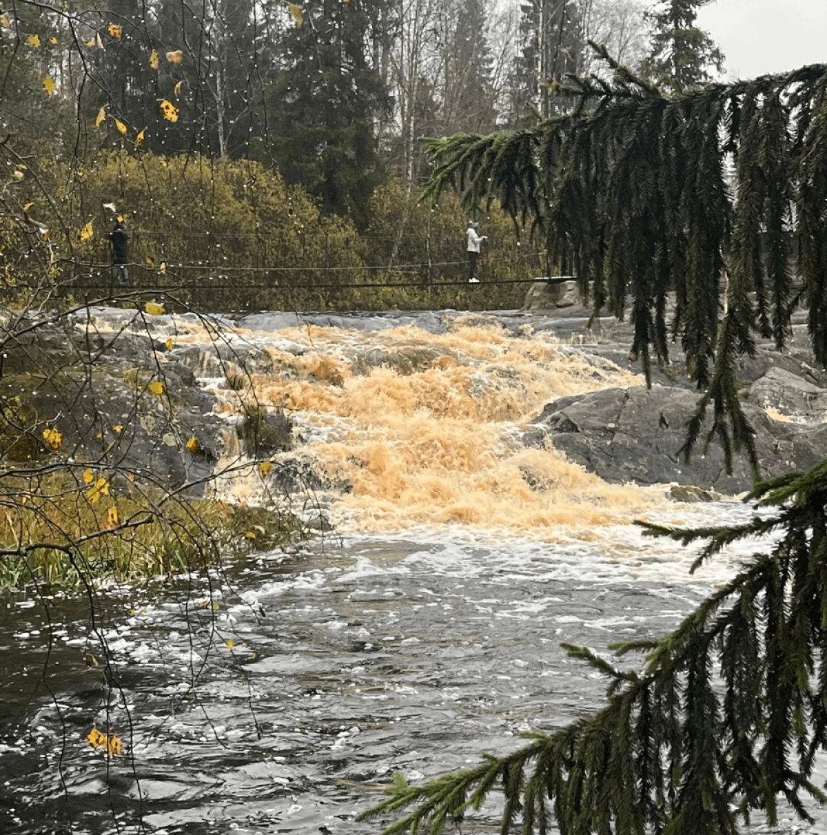 Водопад Ахвенкоски