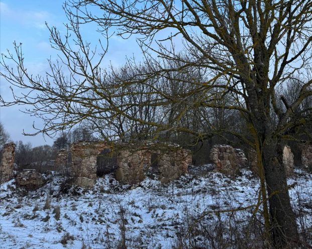 Руины усадьбы Снядецких в Болтупе: забытый дворец Ошмянского района
