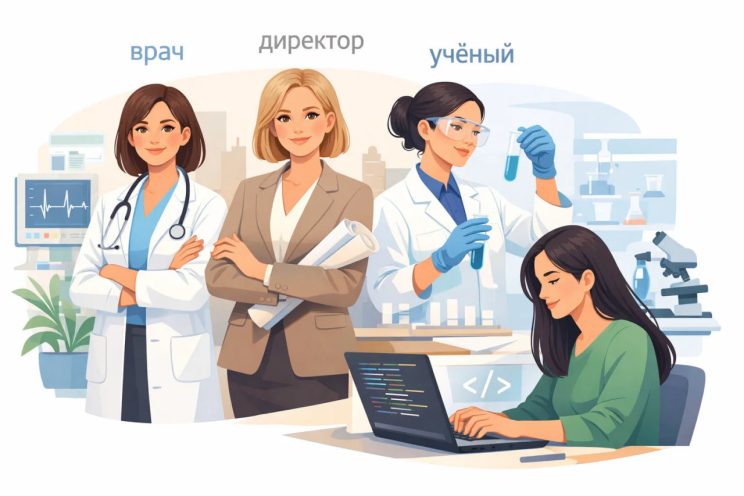 Женщины разных профессий