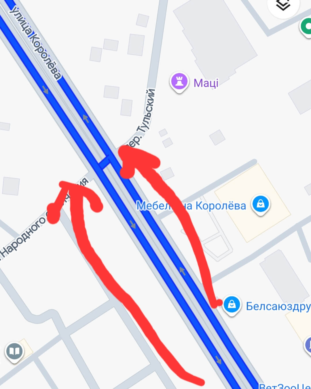 Карта завод Электродвигатель в Могилеве