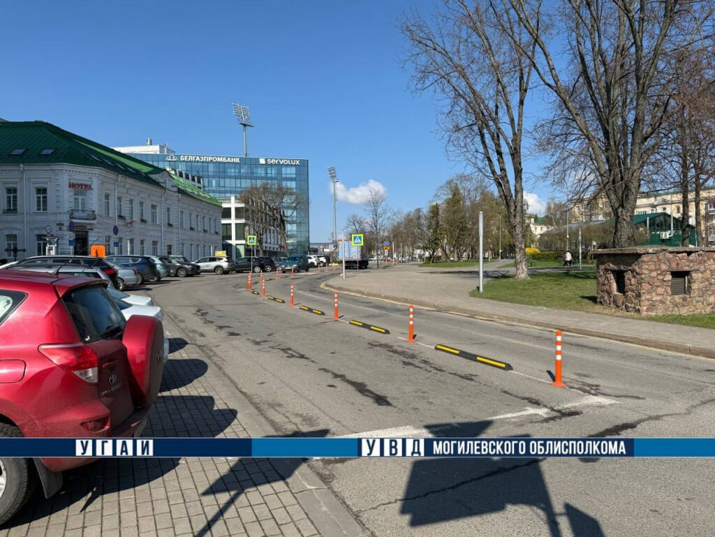 Улица Миронова в Могилеве